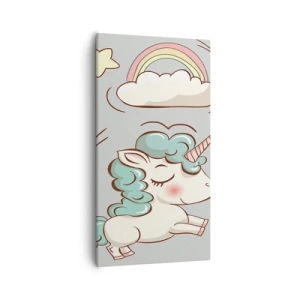 Canvastavla - Bild på duk - De existerar säkert... - 55x100 cm