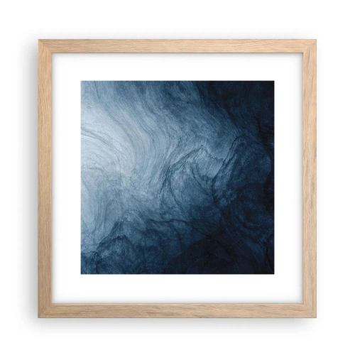 Affisch i ram av ljusek - Nå djupt in - 30x30 cm