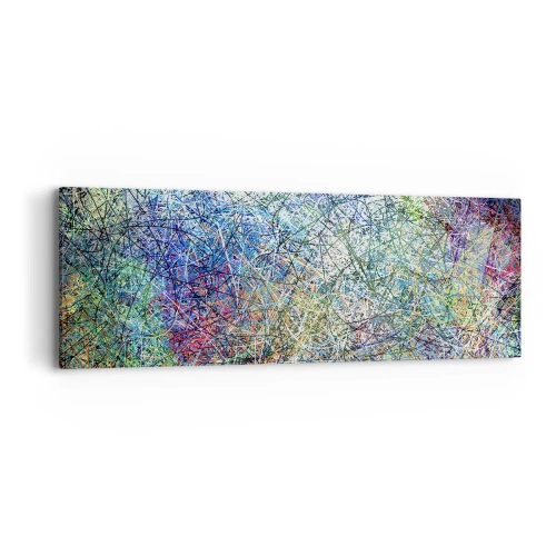 Canvastavla - Bild på duk - Det är inte så enkelt - 90x30 cm