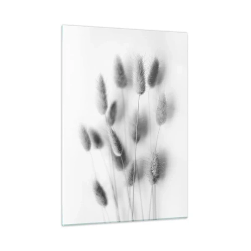 Glastavla - Bild på glas - Fluffigt gräs - 50x70 cm