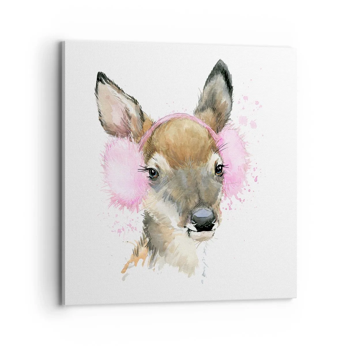 Canvastavla - Bild på duk - Kylan är inte längre skrämmande - 70x70 cm