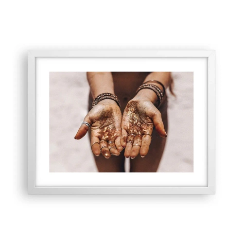 Affisch i vit ram - Gåva för dig - 40x30 cm