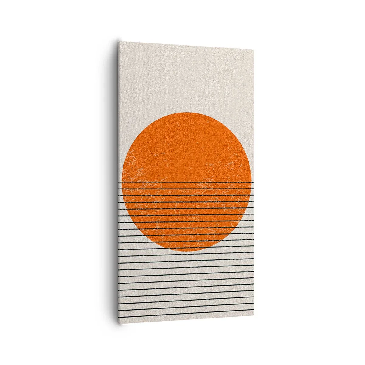 Canvastavla - Bild på duk - Alltid solen - 65x120 cm