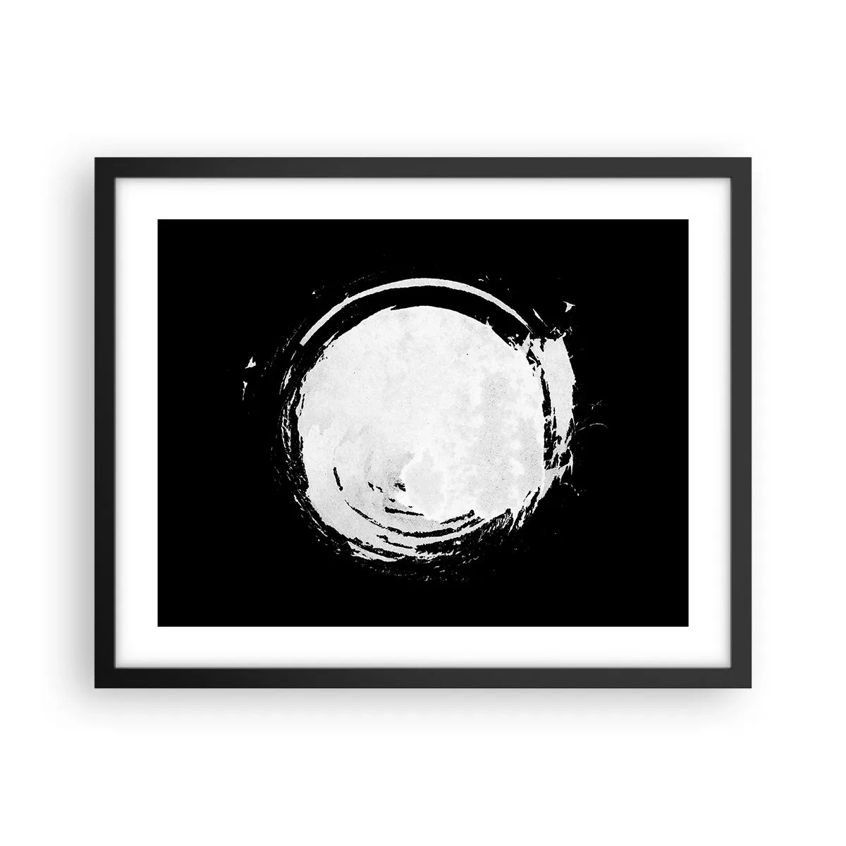 Affisch i svart ram - Den goda vägen ut - 50x40 cm