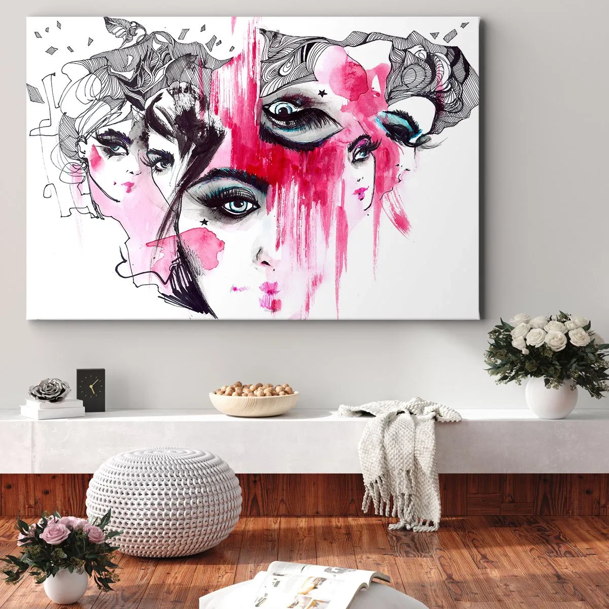 Canvastavla - Bild på duk - , - 70x50 cm