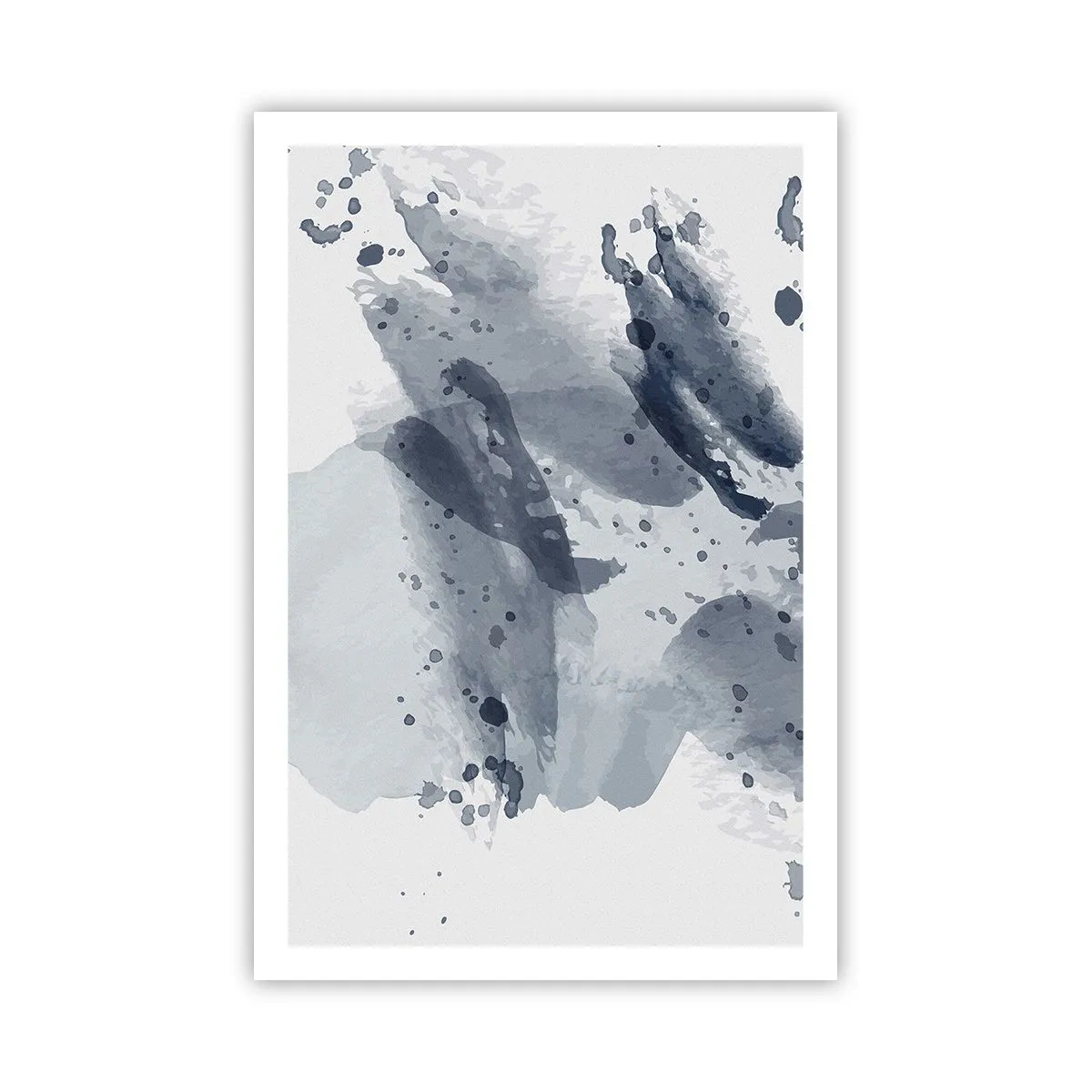 Affisch - Studie om vattnets natur - 61x91 cm