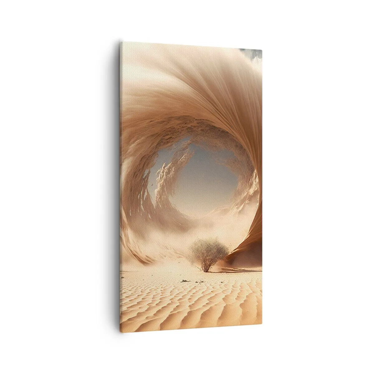 Canvastavla - Bild på duk - Öppen portal - 55x100 cm