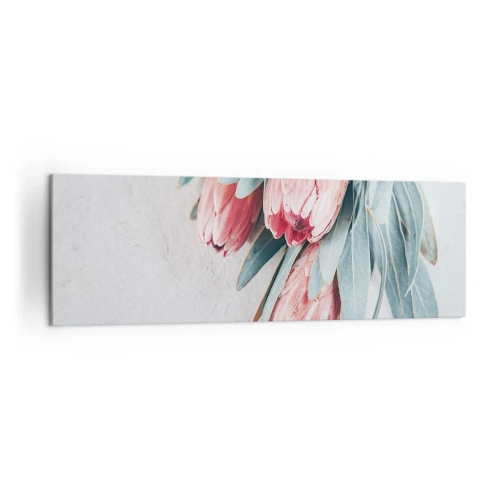 Canvastavla - Bild på duk - Generad av sin skönhet - 160x50 cm