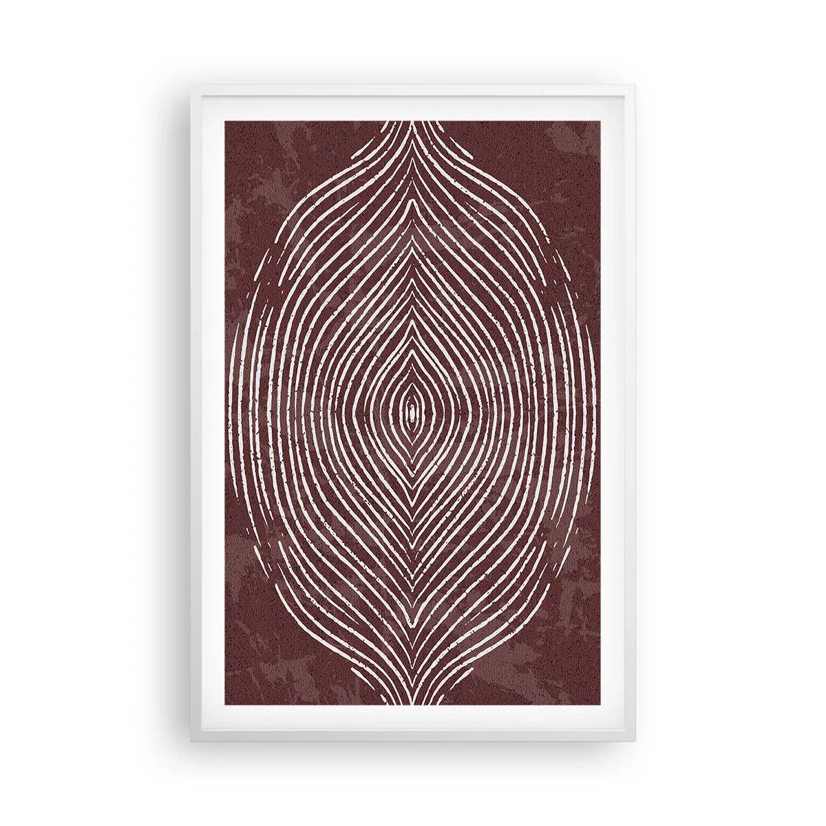 Affisch i vit ram - Rymden talar - 61x91 cm