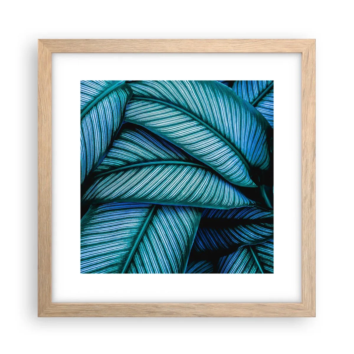 Affisch i ram av ljusek - Livslinjer - 30x30 cm