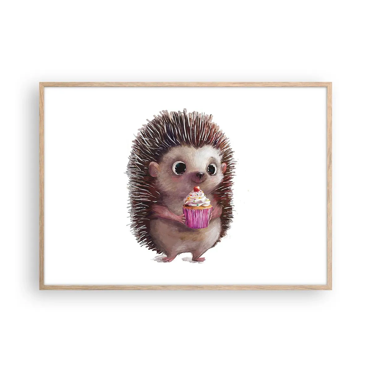 Affisch i ram av ljusek - Varje dag är helgdag - 100x70 cm