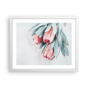 Affisch i vit ram - Generad av sin skönhet - 50x40 cm