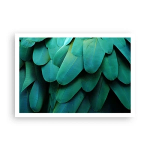 Affisch - Precision av papegojans natur - 100x70 cm