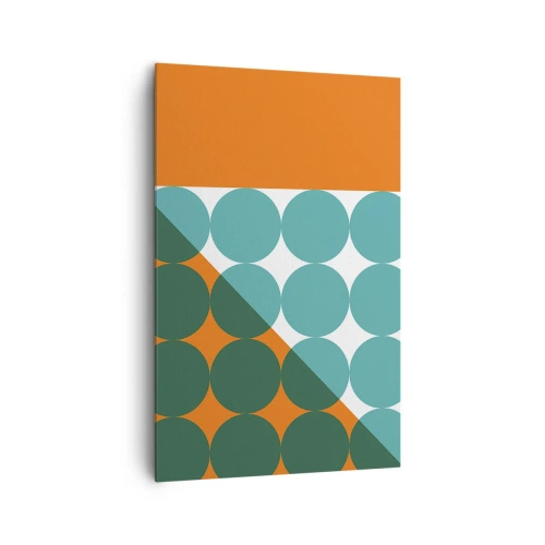 Canvastavla - Bild på duk - Uppåt och på diagonalen - 80x120 cm