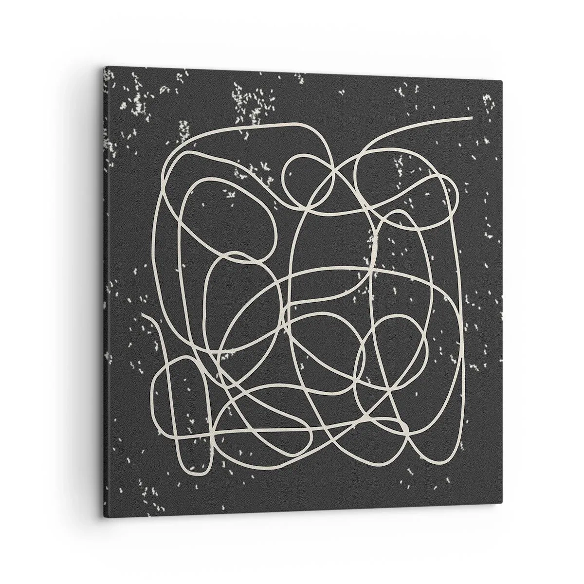 Canvastavla - Bild på duk - Vilsegångna tankar - 50x50 cm