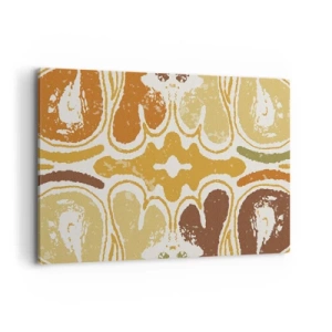 Canvastavla - Bild på duk - Sentimental abstraktion - 100x70 cm