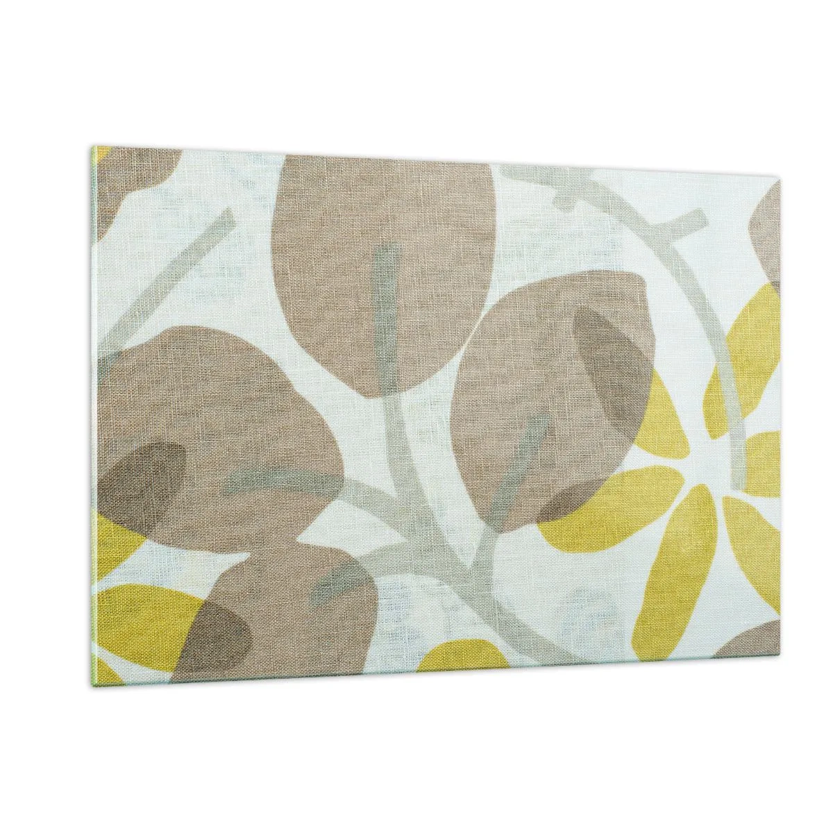 Glastavla - Bild på glas - Komposition i solskenet - 120x80 cm