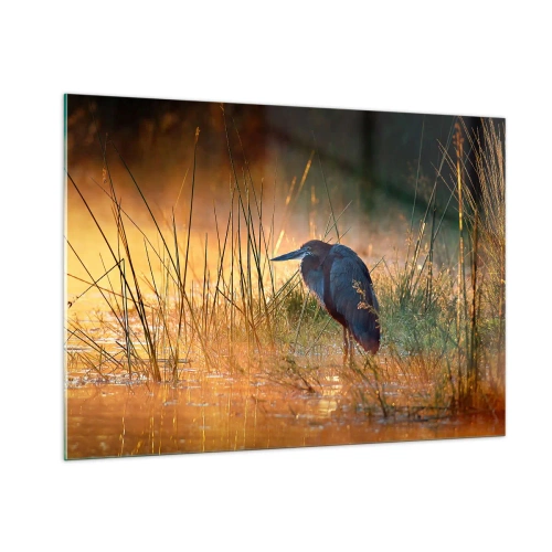 Glastavla - Bild på glas - Sluta fota - 100x70 cm