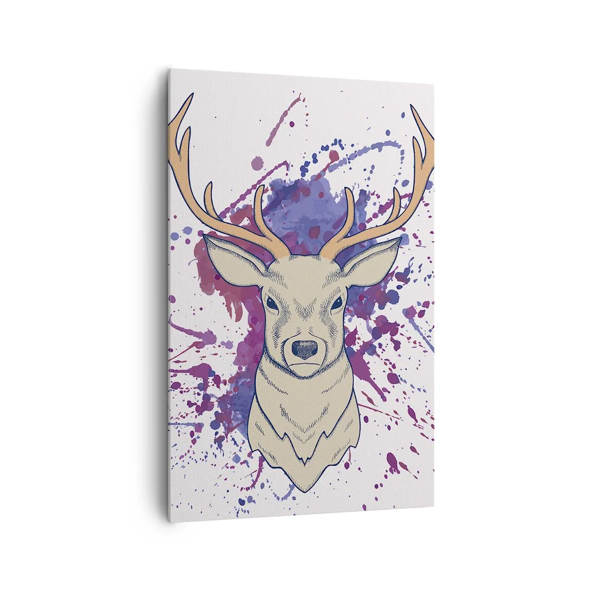 Canvastavla - Bild på duk - Mod och balans - 80x120 cm