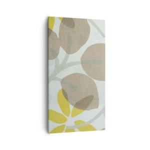 Canvastavla - Bild på duk - Komposition i solskenet - 55x100 cm