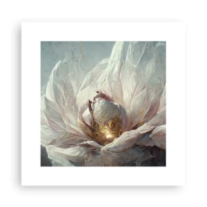 Affisch - Blommar en gång på hundra år - 30x30 cm