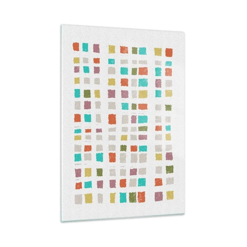 Glastavla - Bild på glas - Ett okänt spel - 50x70 cm