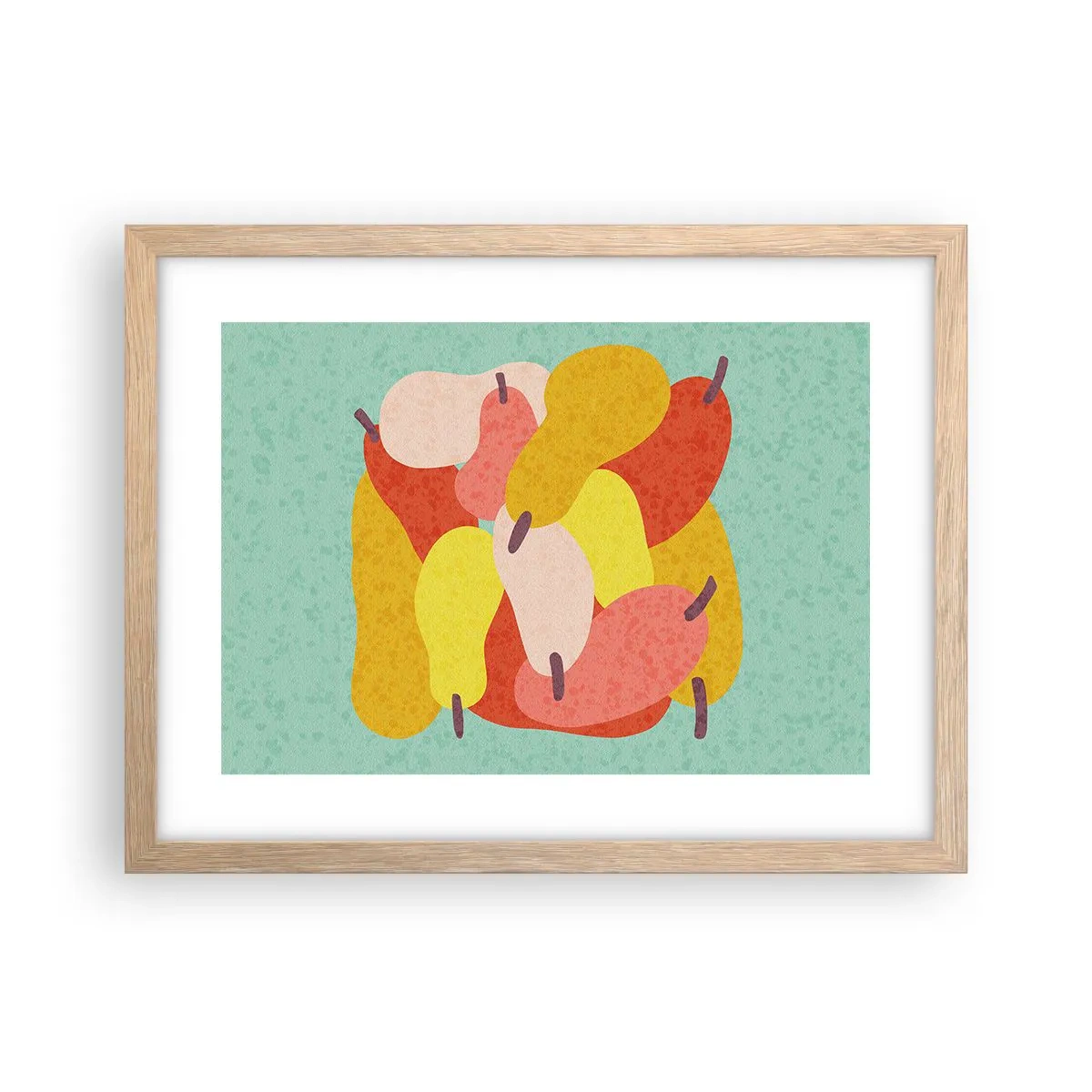 Affisch i ram av ljusek - Smaka på sommarsolen - 40x30 cm