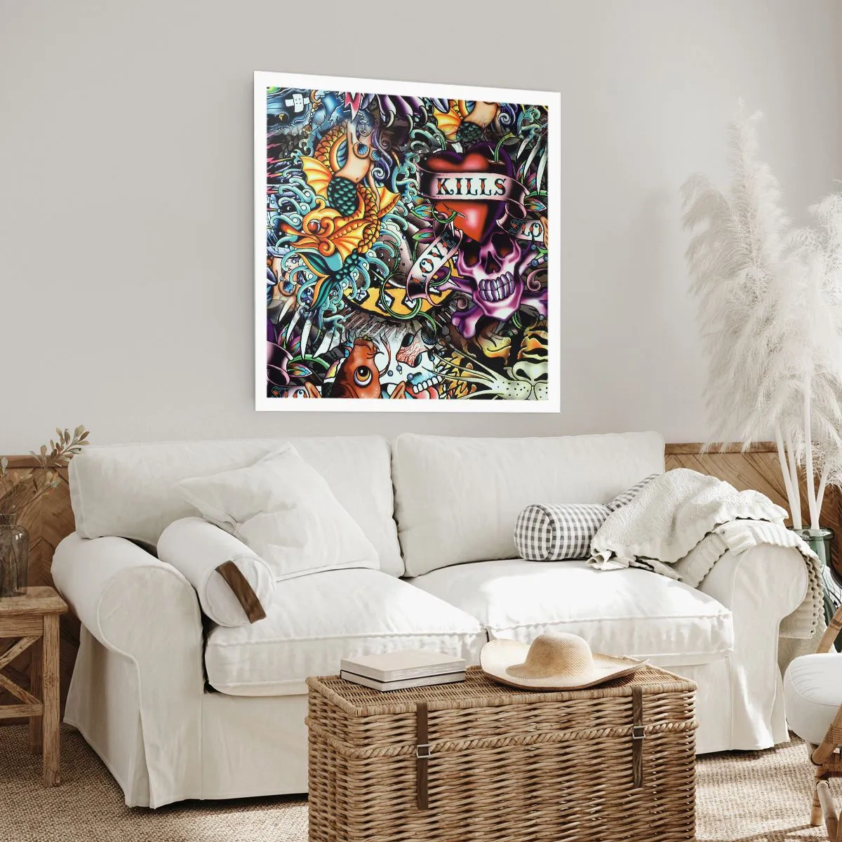 Affisch - Tatuerarens dröm - 50x50 cm