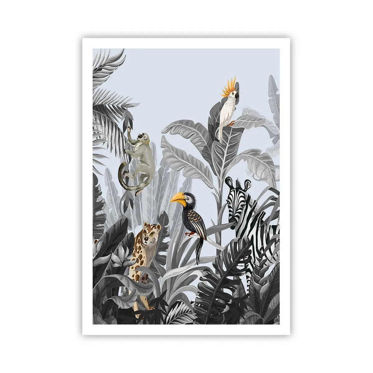 Affisch - Afrikansk saga - 70x100 cm