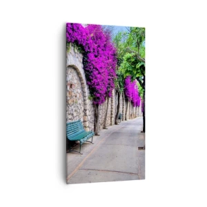 Canvastavla - Bild på duk - Låt oss träffas snarast möjligt - 55x100 cm