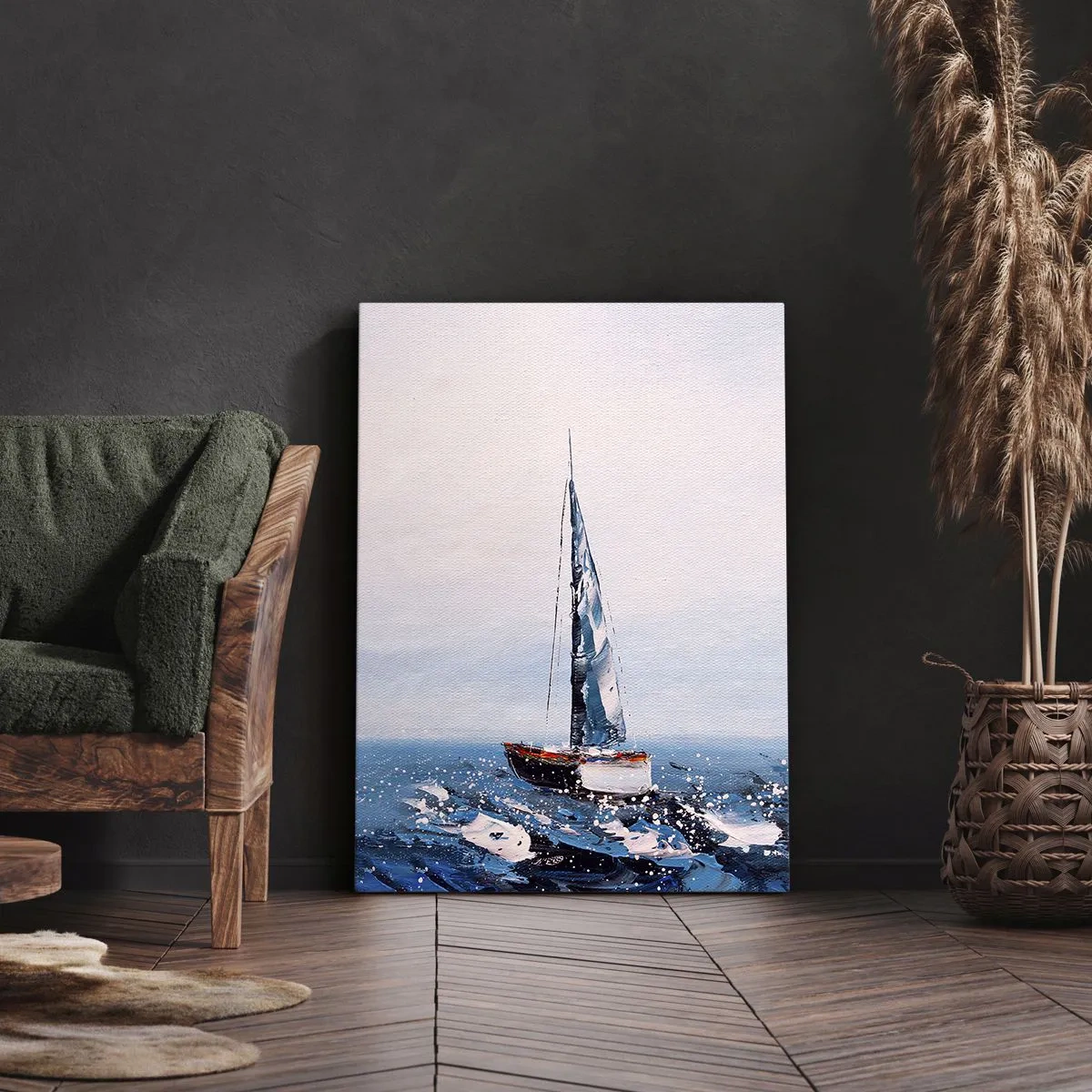 Canvastavla - Bild på duk - Vindens broderskap - 50x70 cm