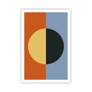 Affisch - Komposition av värme och kyla - 61x91 cm