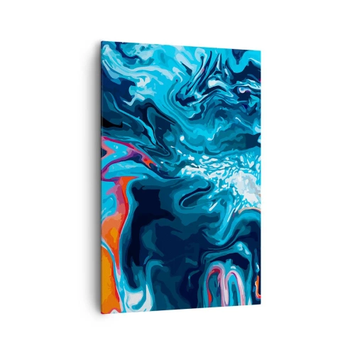 Canvastavla - Bild på duk - En resa till himlens inre - 80x120 cm