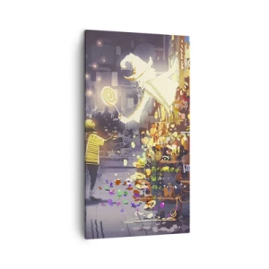 Canvastavla - Bild på duk - Trolldom existerar - 45x80 cm