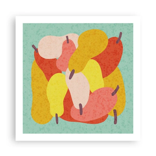 Affisch - Smaka på sommarsolen - 60x60 cm