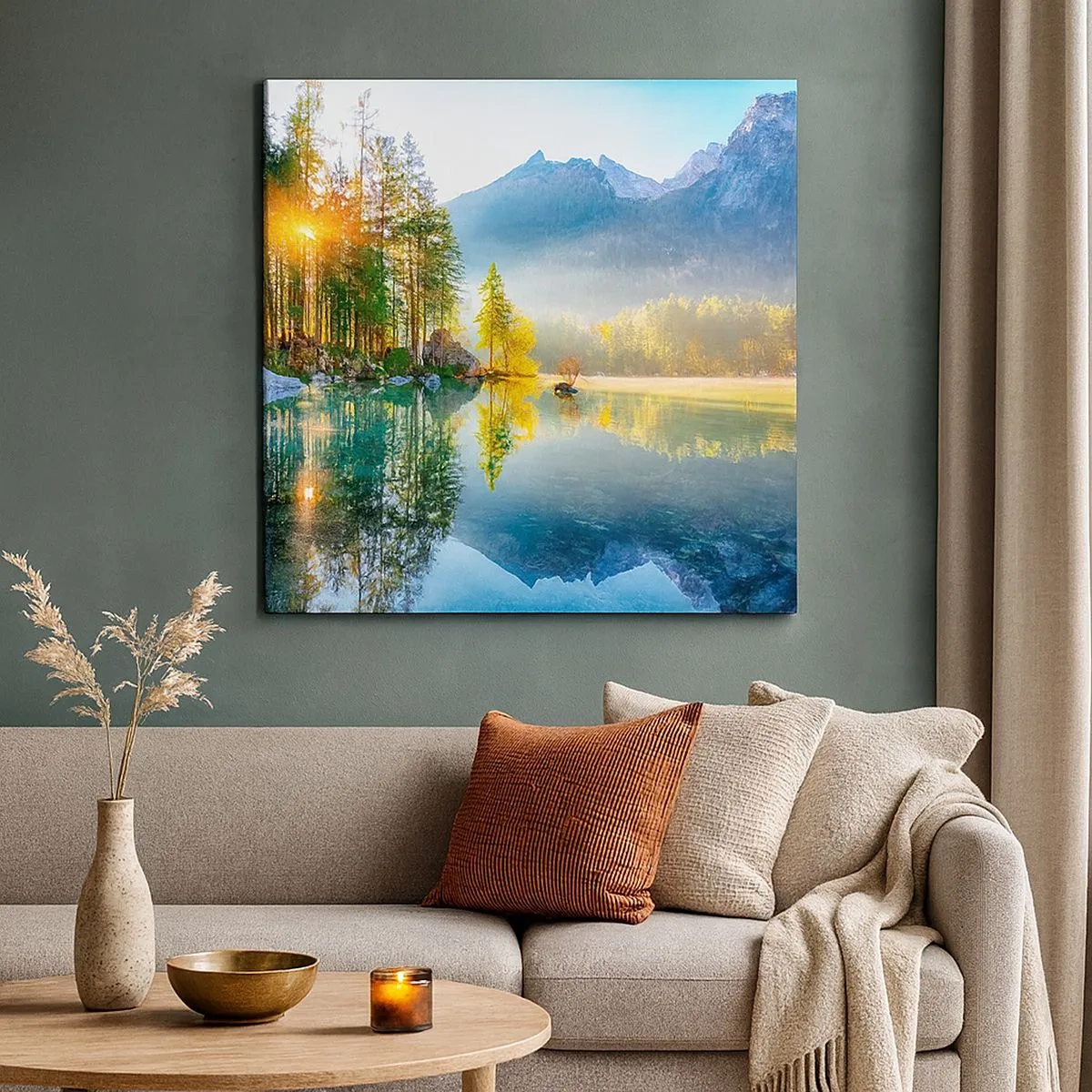 Canvastavla - Bild på duk - Majestät och sötma - 30x30 cm