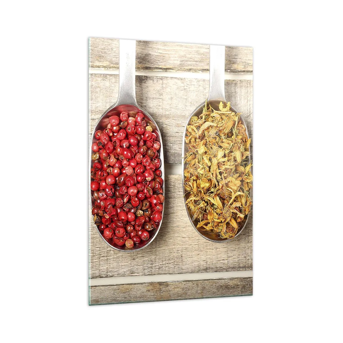 Glastavla - Bild på glas - Köksmagi - 70x100 cm