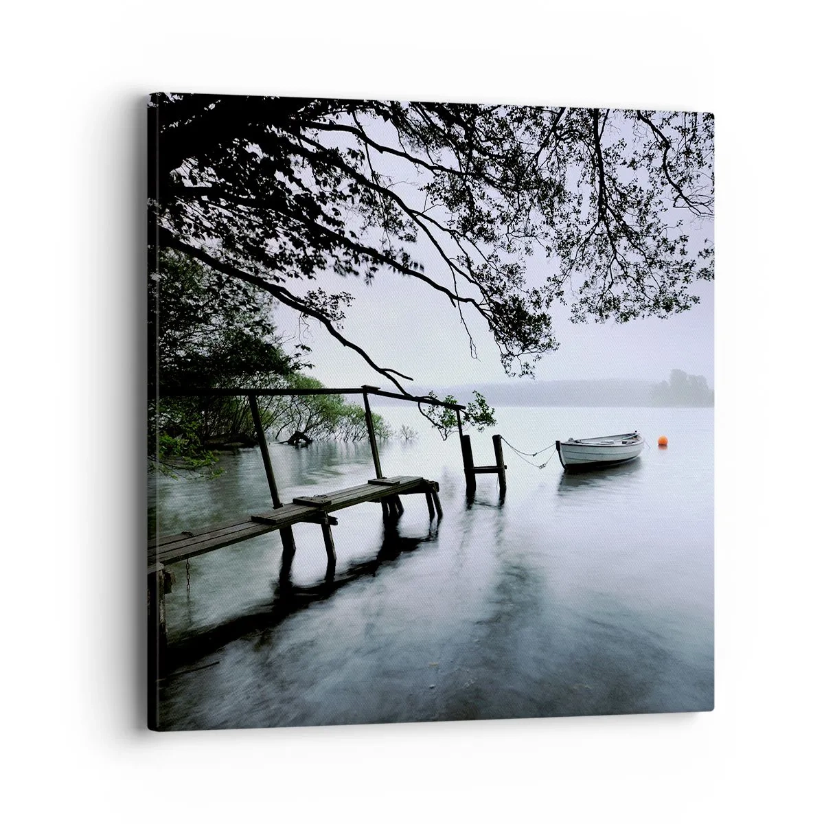 Canvastavla - Bild på duk - Så kopplar du av - 40x40 cm