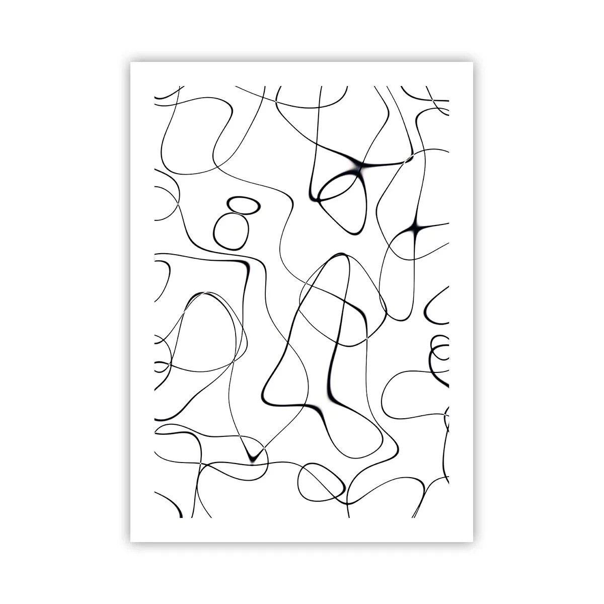 Affisch - Livets stigar, ödets tur - 50x70 cm