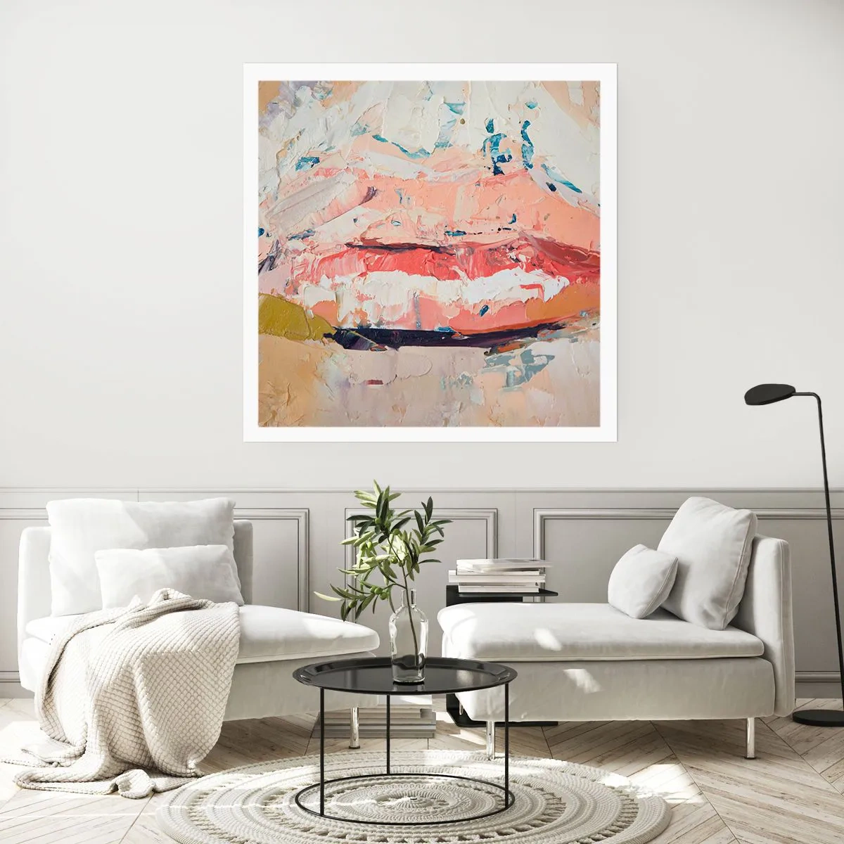 Affisch - Väcker sinnen - 40x40 cm