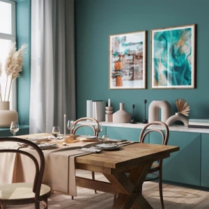 Glam & boho no. 1 - Inspiration till matsalen