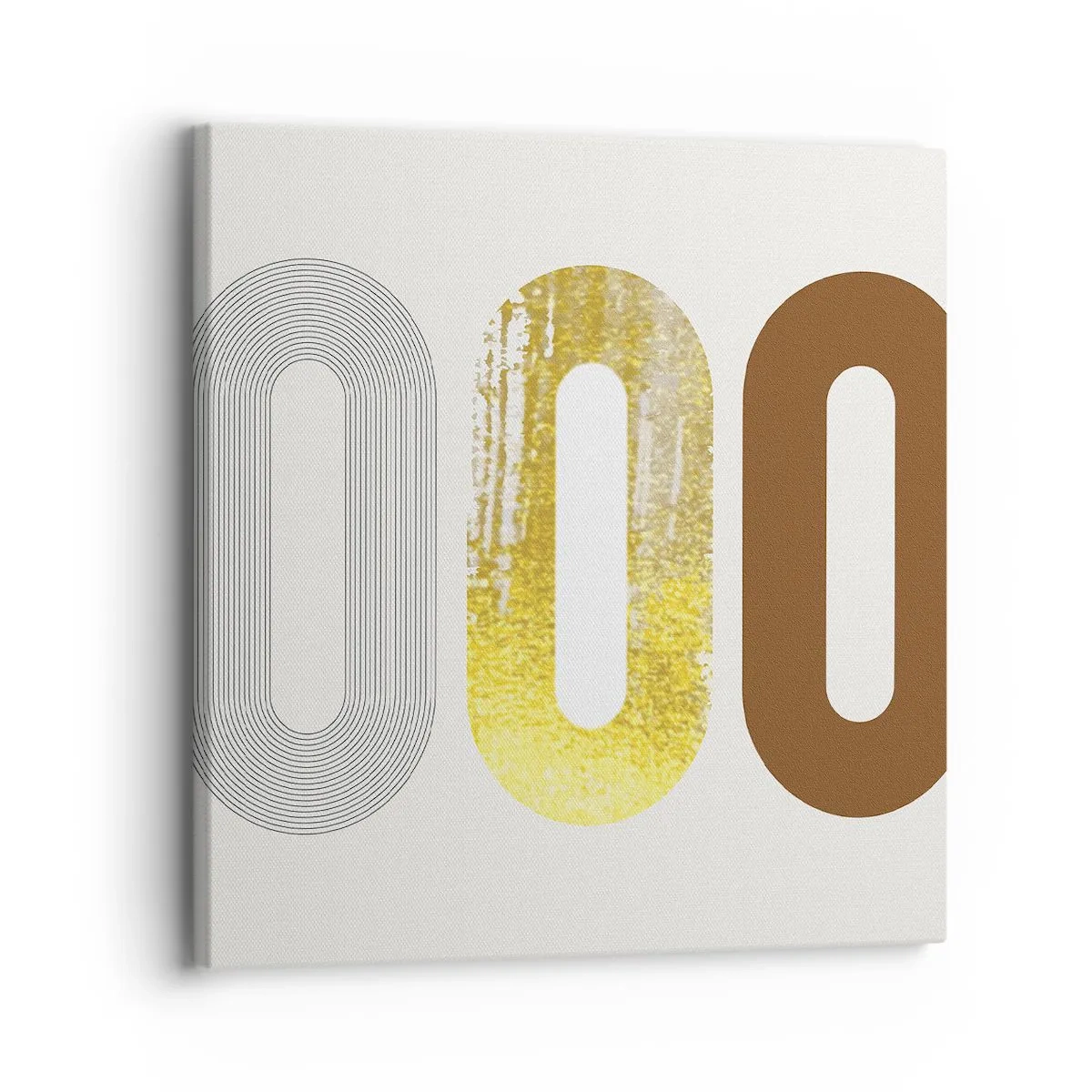 Canvastavla - Bild på duk - Ooo! - 30x30 cm