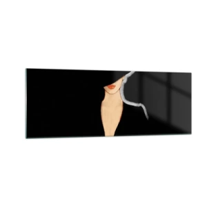 Glastavla - Bild på glas - Elegans och stil - 140x50 cm