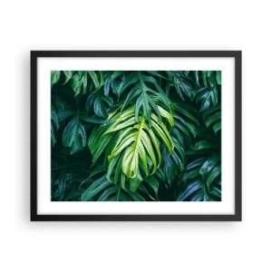 Affisch i svart ram - Doppa sig i fräschheten - 50x40 cm