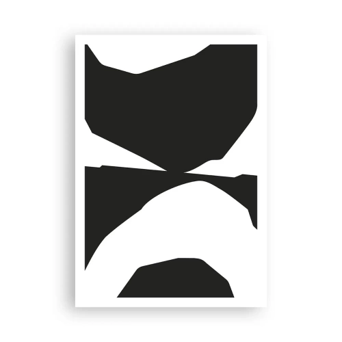 Affisch - Positiv-negativ - 70x100 cm