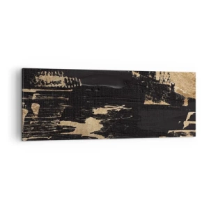 Canvastavla - Bild på duk - Ett spår av beröring - 140x50 cm