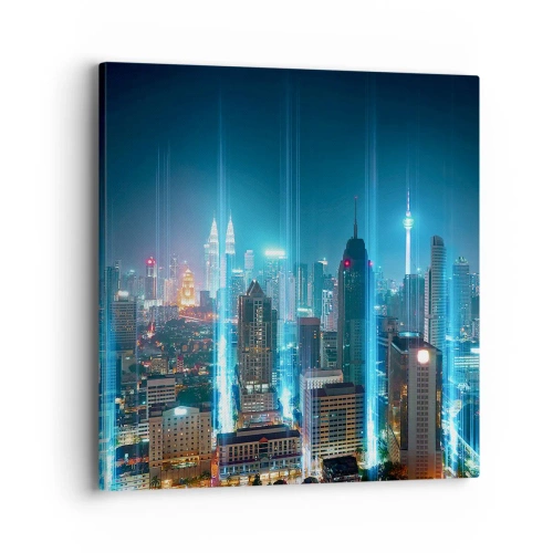 Canvastavla - Bild på duk - Himmelsfärd på berlinskt sätt - 40x40 cm