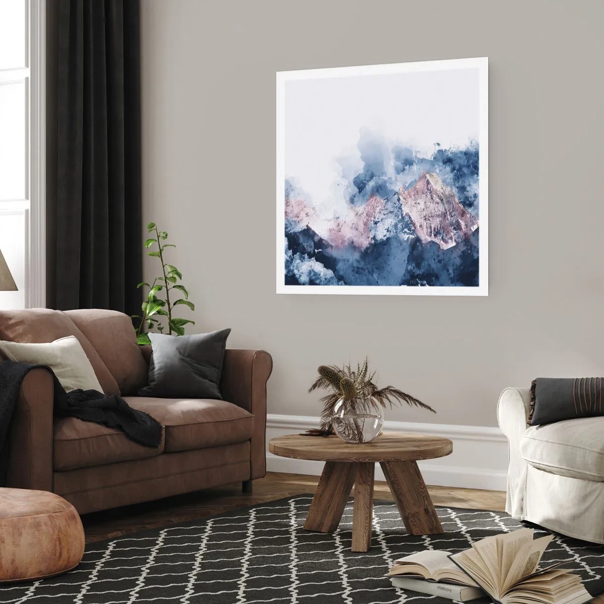 Affisch - Det är toppen! - 60x60 cm