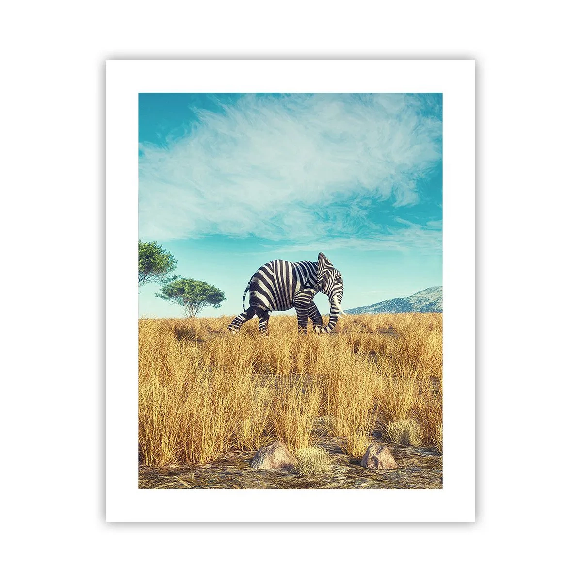 Affisch - Grått är ute - 40x50 cm