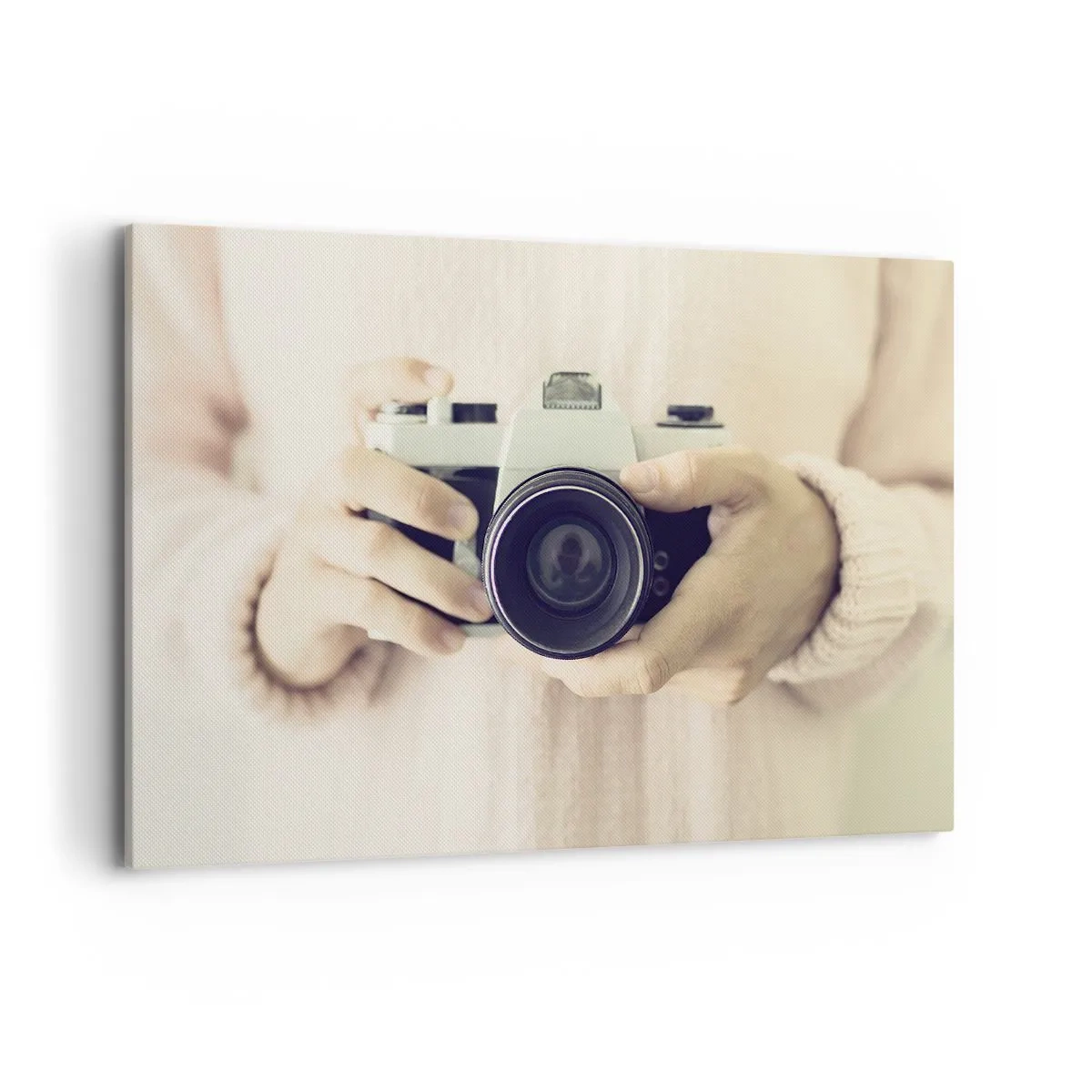 Canvastavla - Bild på duk - För att veta mer... - 120x80 cm